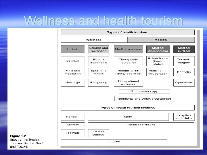 Wellness and health tourism 