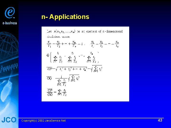 n- Applications Copyright(c) 2002 Java. Service. Net 43 
