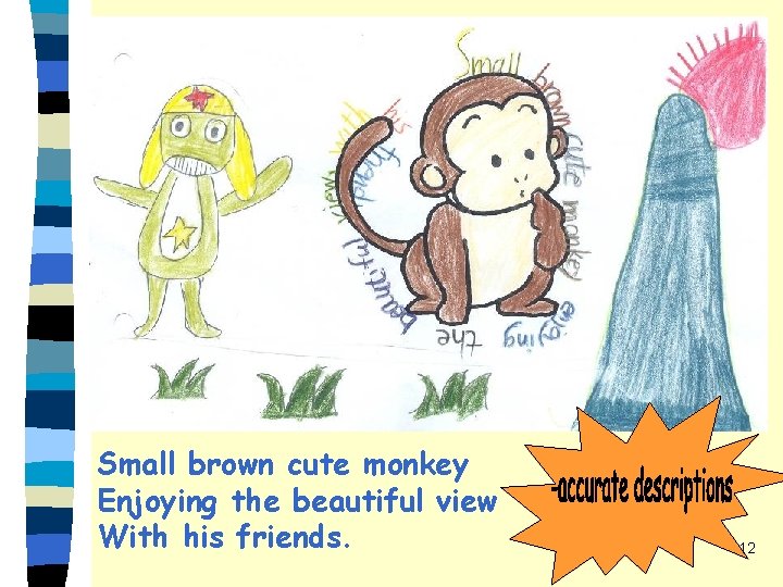 Small brown cute monkey Enjoying the beautiful view With his friends. 12 Small brown cute monkey Enjoying the beautiful view With his friends. 12