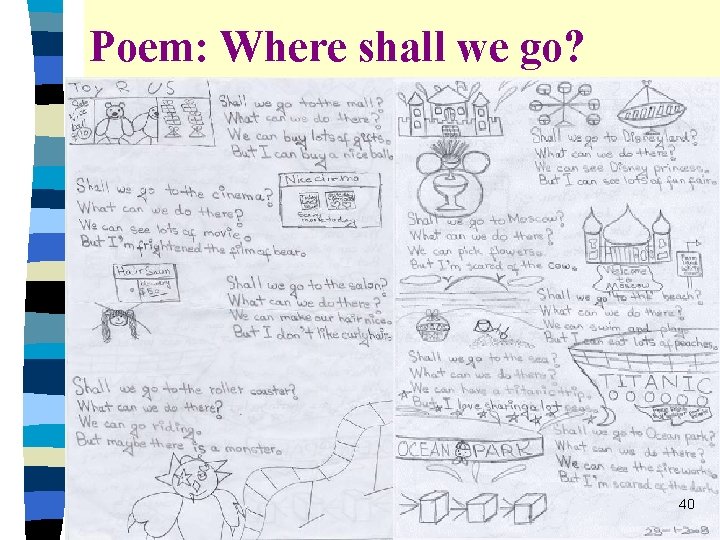 Poem: Where shall we go? 40 Poem: Where shall we go? 40