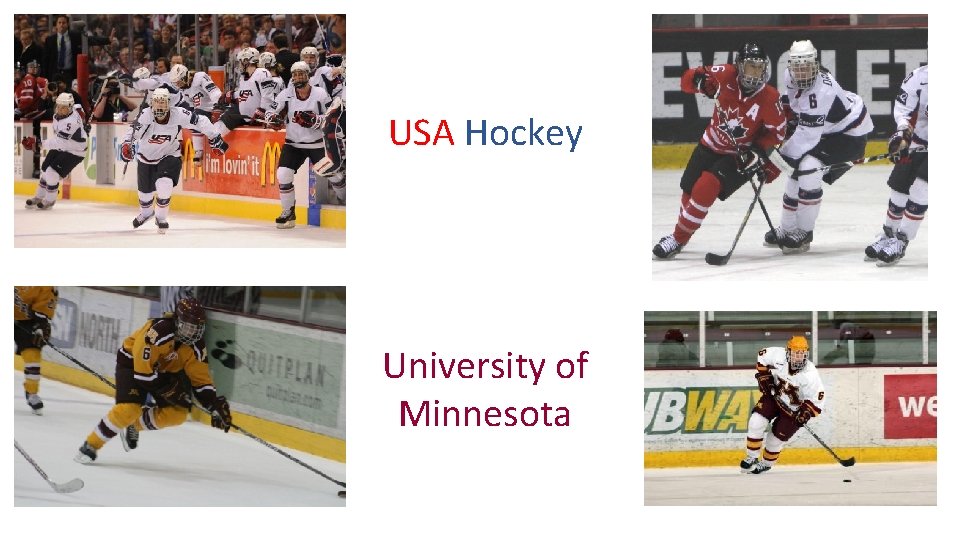 USA Hockey University of Minnesota 
