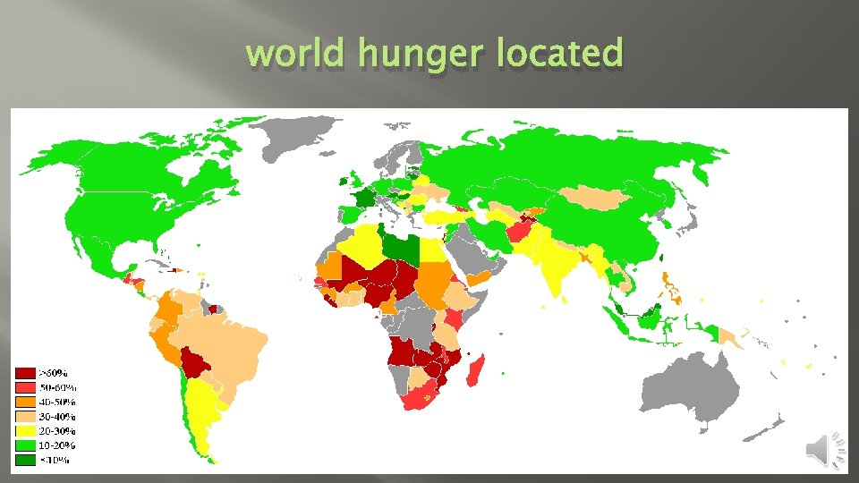 world hunger located 