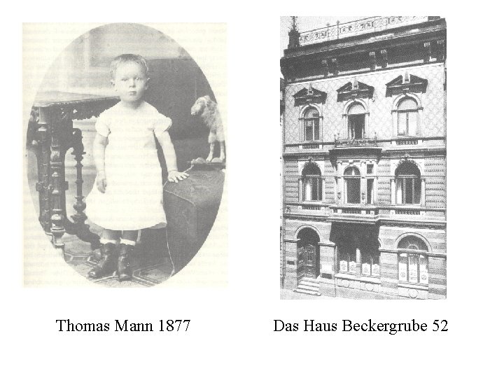 Thomas Mann 1877 Das Haus Beckergrube 52 