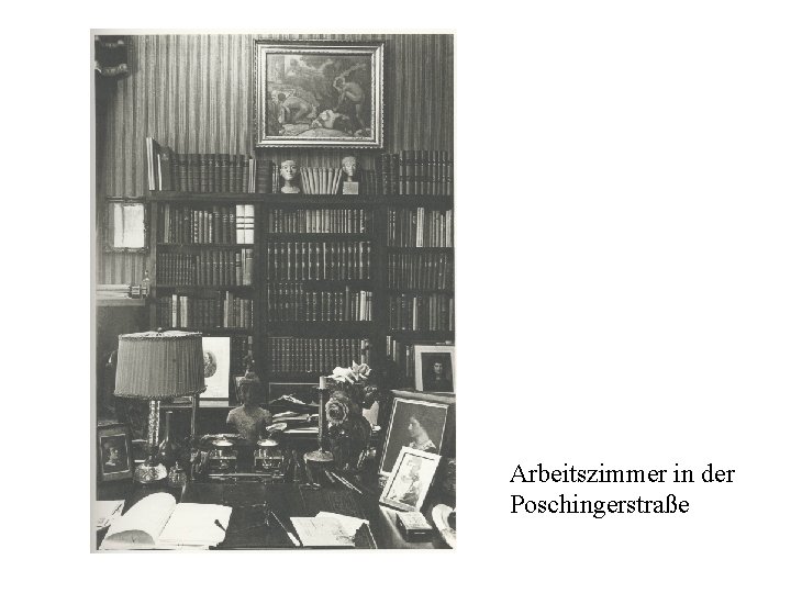Arbeitszimmer in der Poschingerstraße Arbeitszimmer in der Poschingerstraße