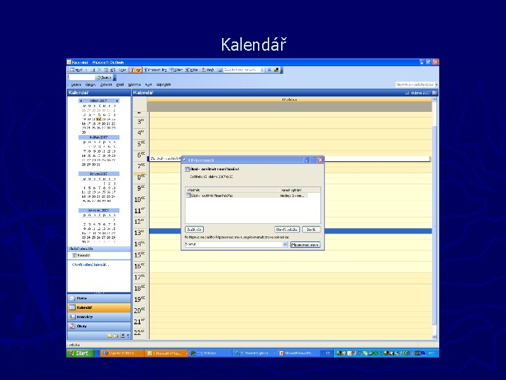 Kalendář Kalendář