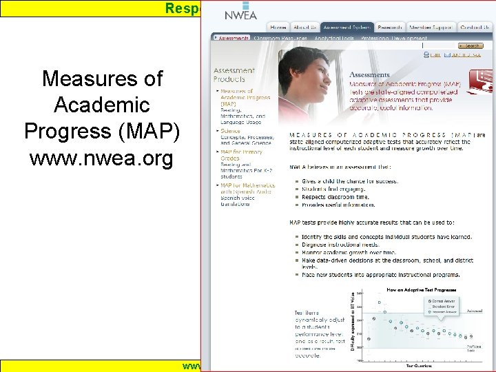 Response to Intervention Measures of Academic Progress (MAP) www. nwea. org www. interventioncentral. org