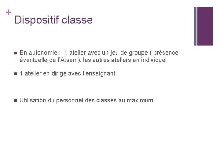 Mathmatiques En Maternelle Ateliers Autonomes Activits Mise En