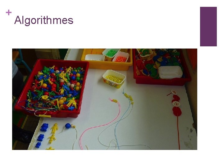 + Algorithmes 