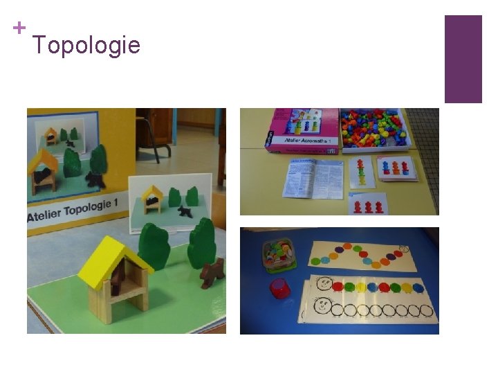 Mathmatiques en maternelle Ateliers autonomes activits mise en