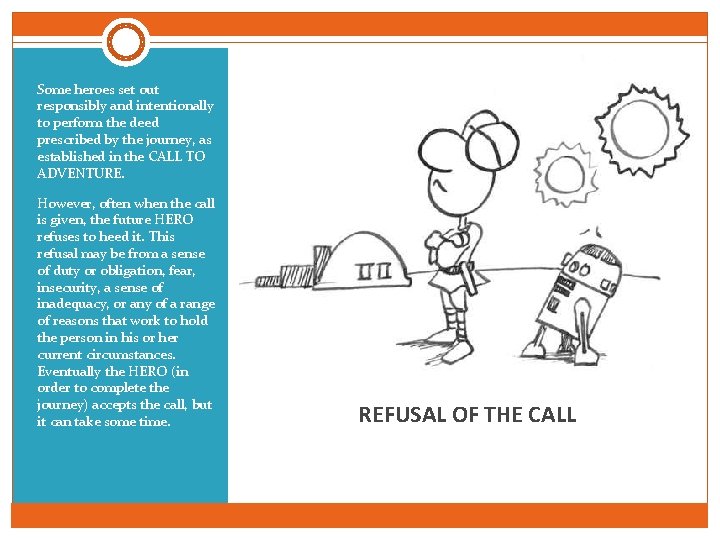 Some heroes set out responsibly and intentionally to perform the deed prescribed by the