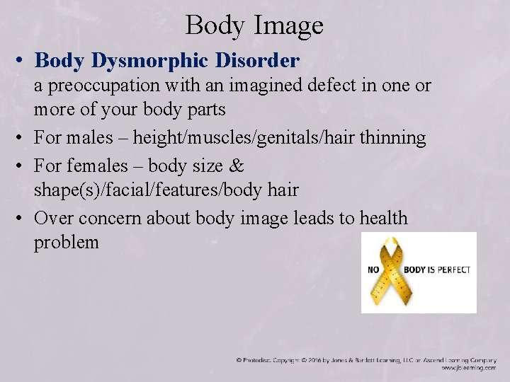 Chapter 6 Managing a Healthy Weight Managing a