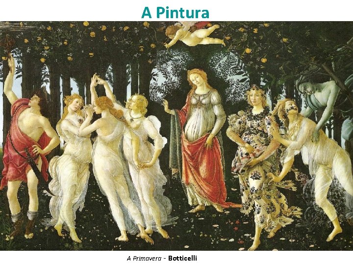 A Pintura A Primavera - Botticelli 
