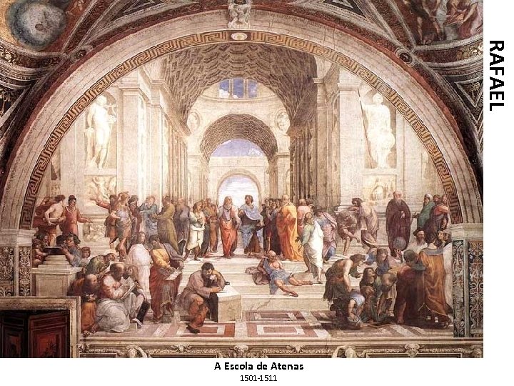 RAFAEL A Escola de Atenas 1501 -1511 