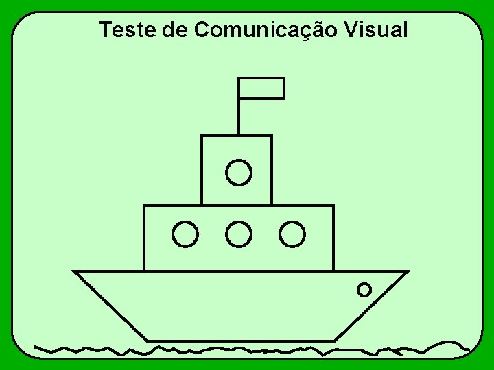 Teste de Comunicação Visual 