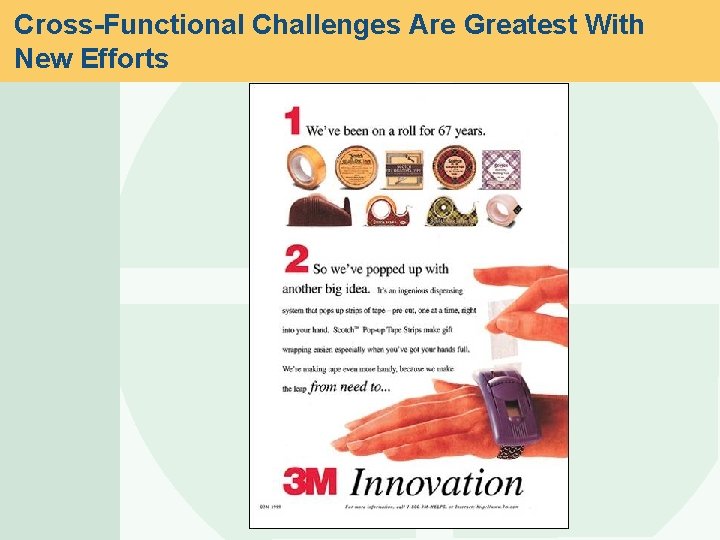 Cross-Functional Challenges Are Greatest With New Efforts 