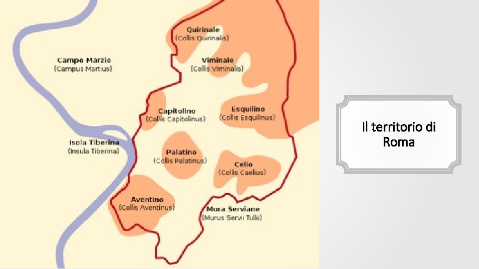 Il territorio di Roma 