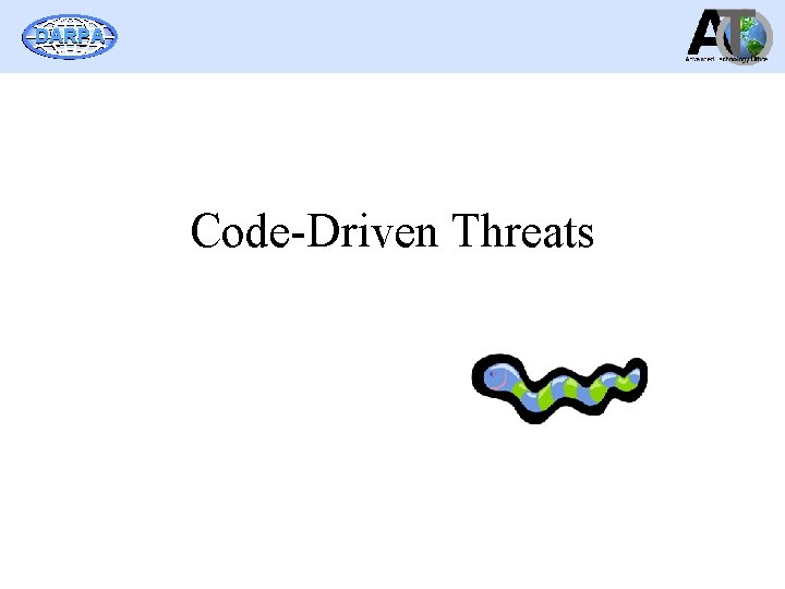 DARPA Code-Driven Threats 