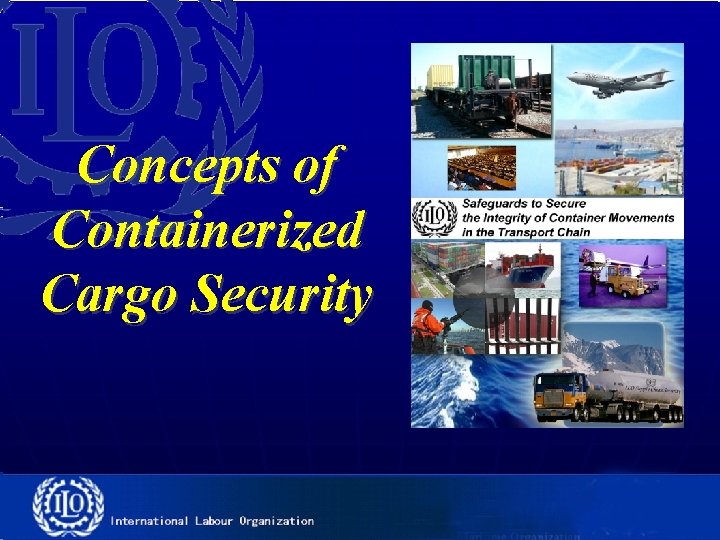 Concepts of Containerized Cargo Security 