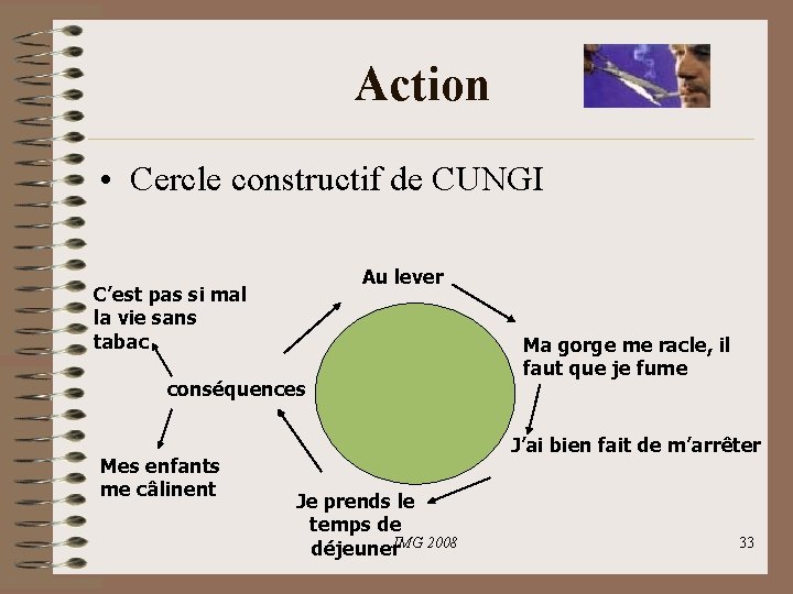 Action • Cercle constructif de CUNGI Au lever C’est pas si mal la vie Action • Cercle constructif de CUNGI Au lever C’est pas si mal la vie