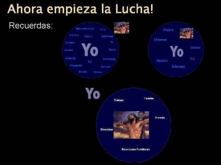 Ahora empieza la Lucha! Recuerdas: Ahora empieza la Lucha! Recuerdas: