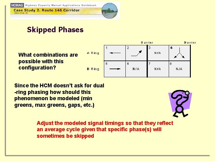 Skipped Phases What combinations are possible with this configuration? Since the HCM doesn’t ask