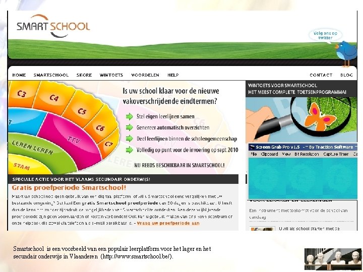 Smartschool is een voorbeeld van een populair leerplatform voor het lager en het secundair