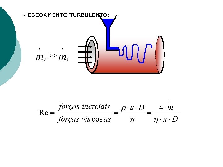 ESCOAMENTO TURBULENTO: ESCOAMENTO TURBULENTO: