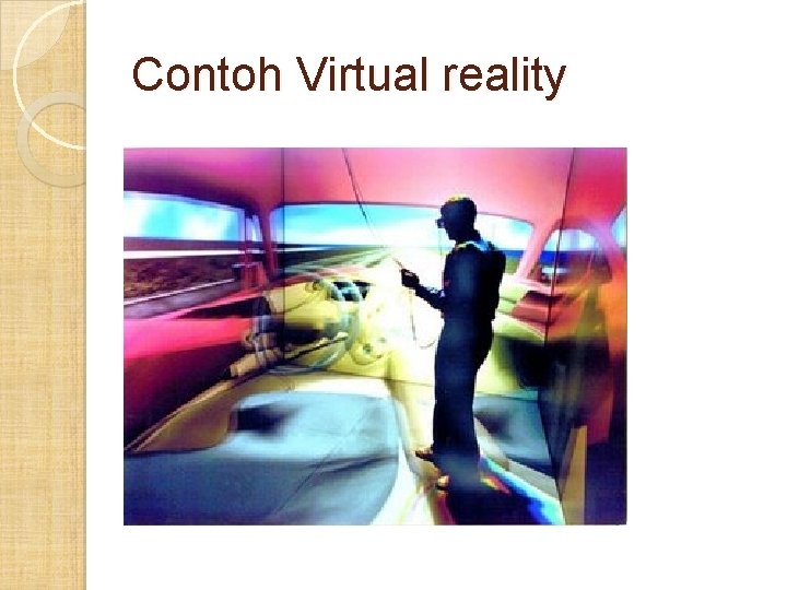 Contoh Virtual reality Contoh Virtual reality