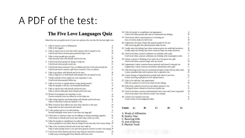 A PDF of the test: 