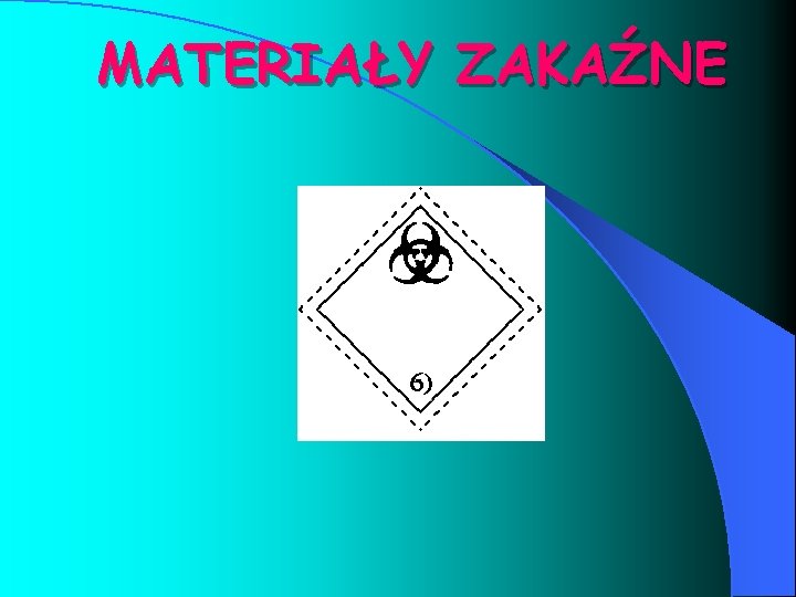 MATERIAŁY ZAKAŹNE 