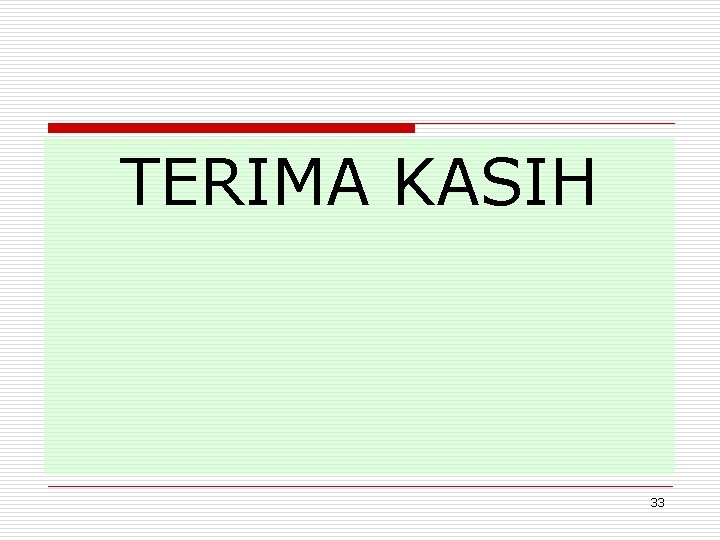 TERIMA KASIH 33 