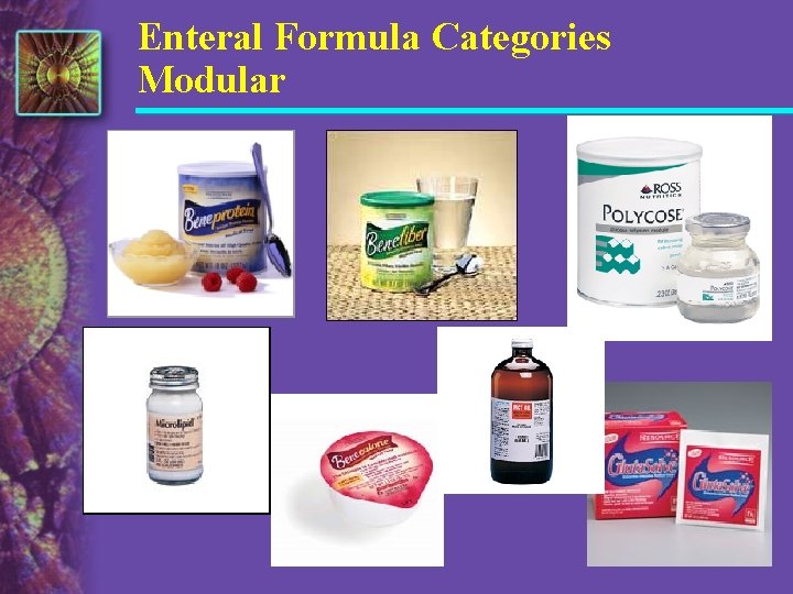 Enteral Formula Categories Modular 