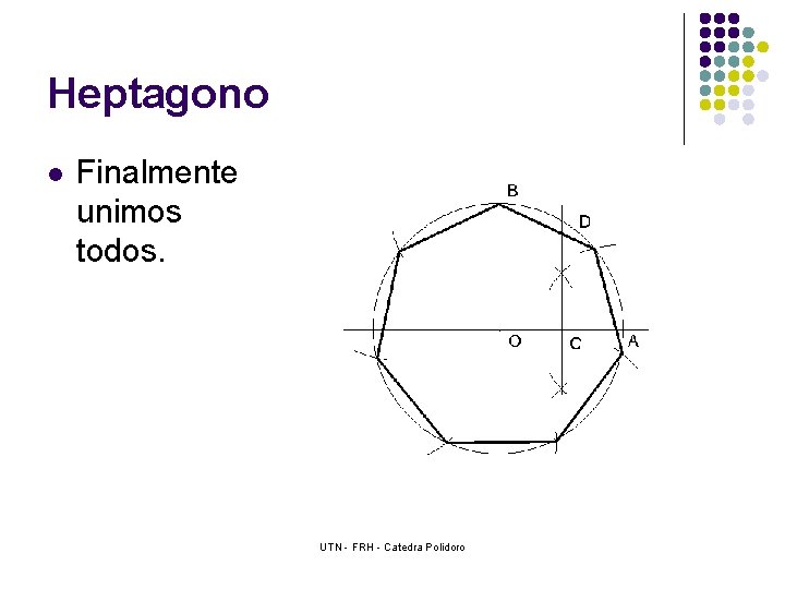 Heptagono l Finalmente unimos todos. UTN - FRH - Catedra Polidoro 