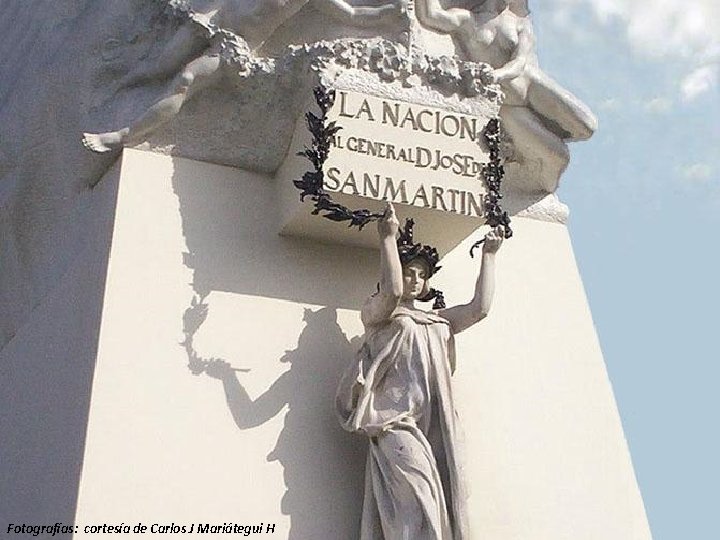 Recién en 1901 se levantó un monumento de San Martín en el Callao, factura