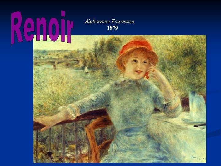 Alphonsine Fournaise 1879 