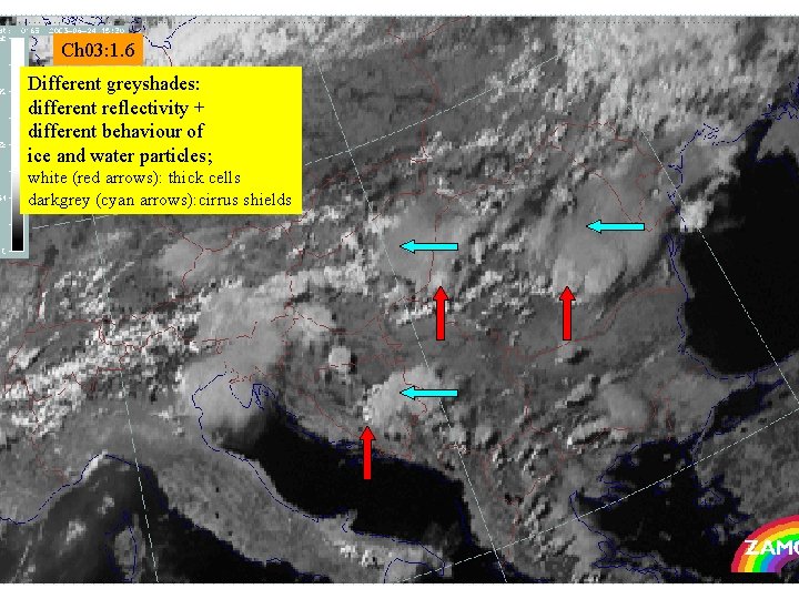 Ch 03: 1. 6 Different greyshades: different reflectivity + different behaviour of ice and Ch 03: 1. 6 Different greyshades: different reflectivity + different behaviour of ice and