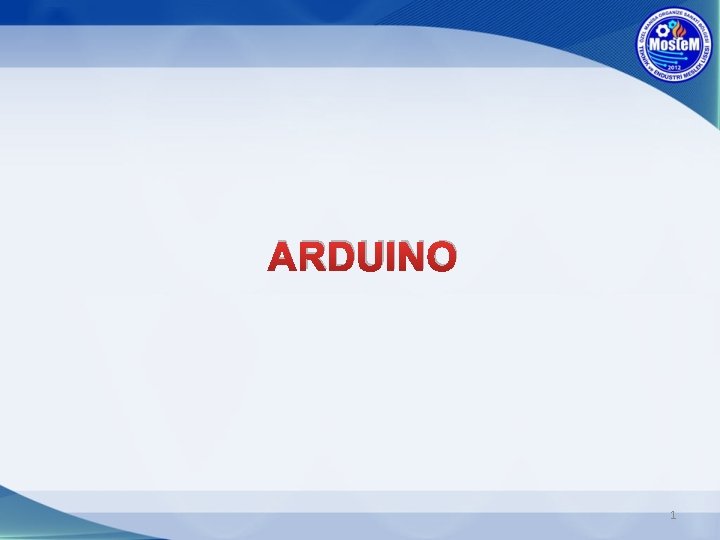 ARDUINO 1 