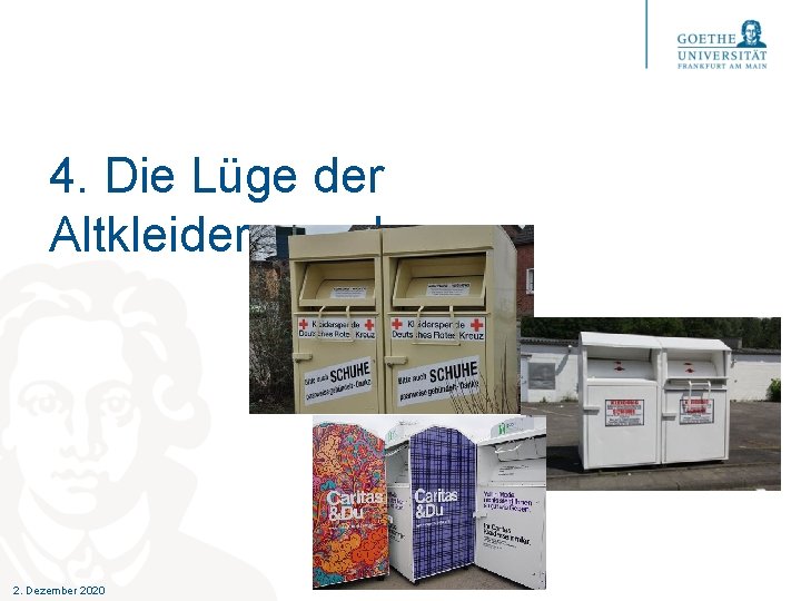 4. Die Lüge der Altkleiderspenden 2. Dezember 2020 