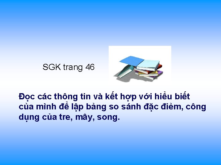 SGK trang 46 Đọc các thông tin và kết hợp với hiểu biết của