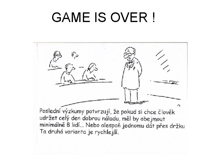 GAME IS OVER ! 