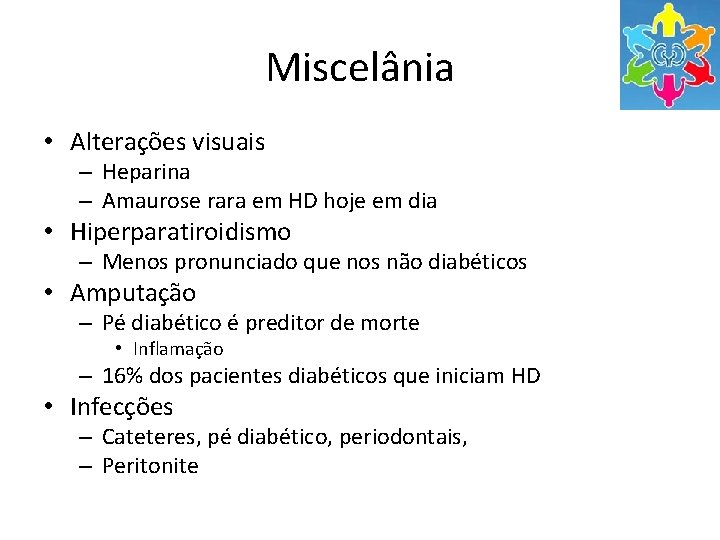 Miscelânia • Alterações visuais – Heparina – Amaurose rara em HD hoje em dia