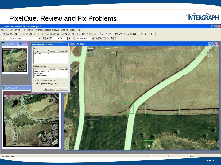 Pixel. Que, Review and Fix Problems Page 15 