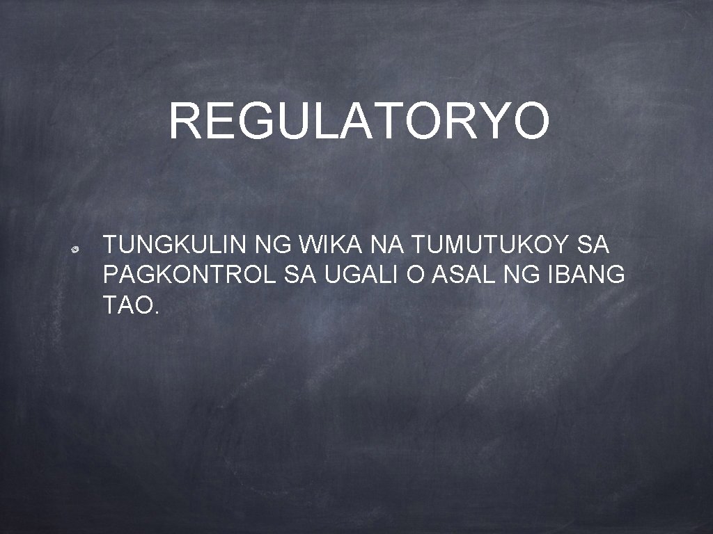 Gamit ng Wika sa Lipunan Ni M A