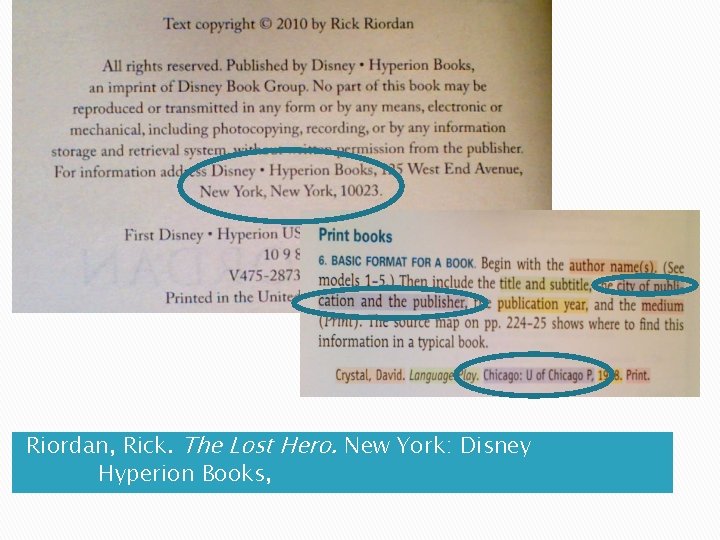 Riordan, Rick. The Lost Hero. New York: Disney Hyperion Books, 