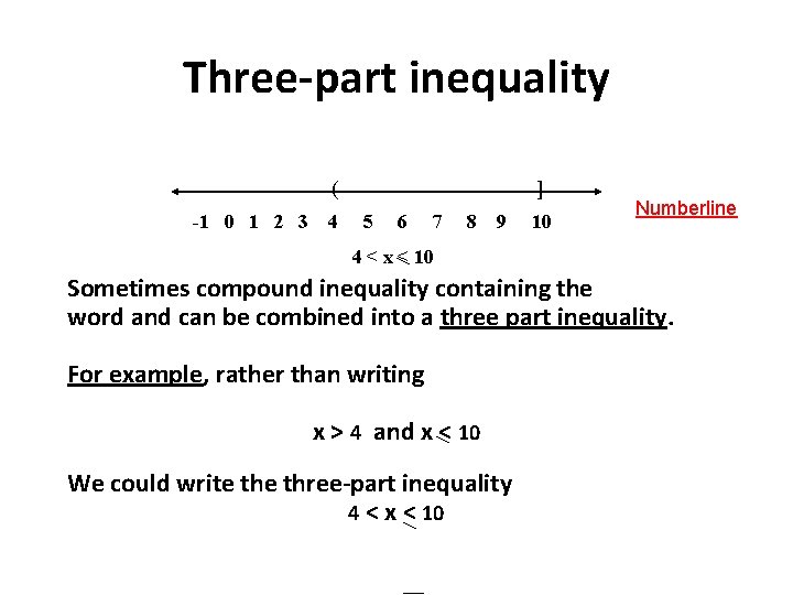 Three-part inequality ( -1 0 1 2 3 4 ] 5 6 7 8