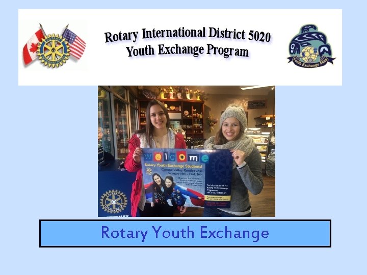 Rotary Youth Exchange 