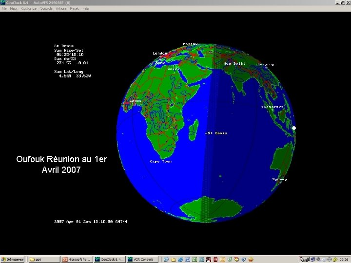 Oufouk Réunion au 1 er Avril 2007 23 