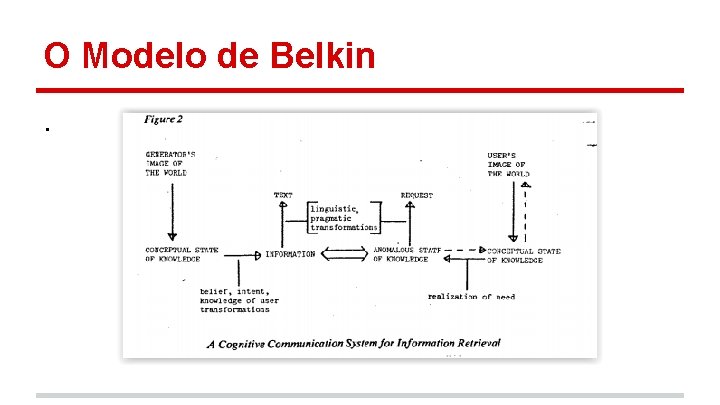 O Modelo de Belkin. 