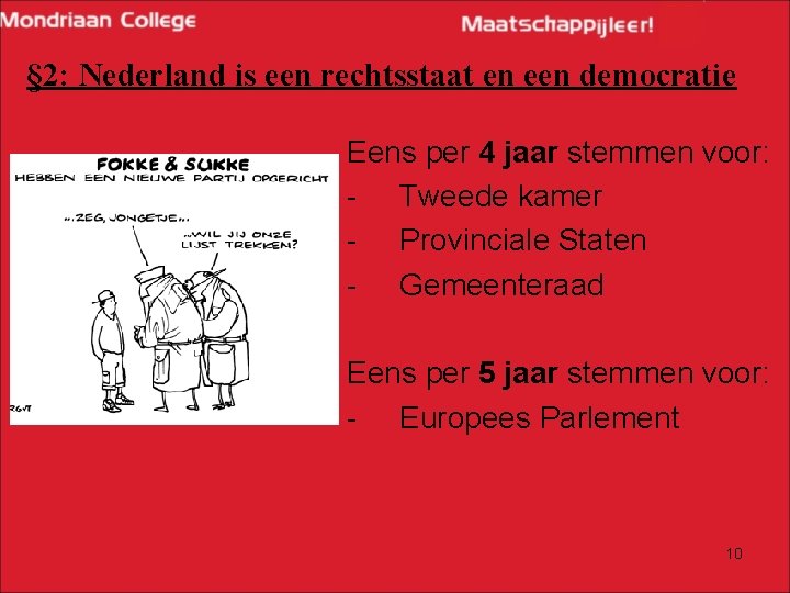 Samenvatting Politiek ma 2 1 parlementaire democratie Toets