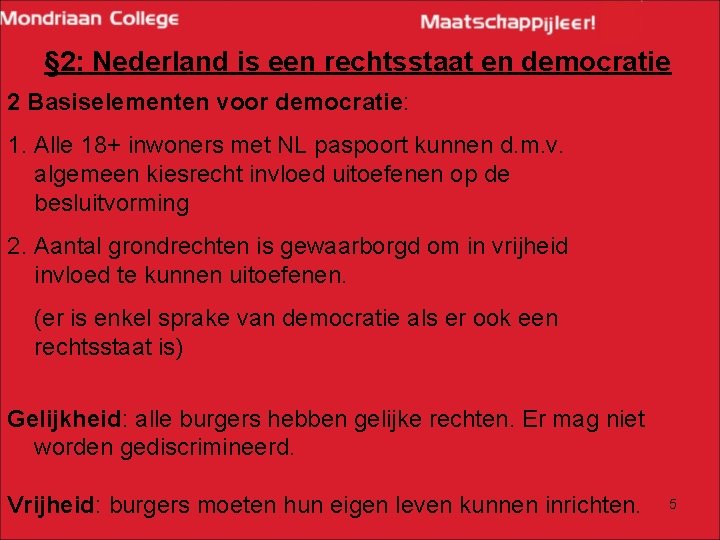 Samenvatting Politiek ma 2 1 parlementaire democratie Toets